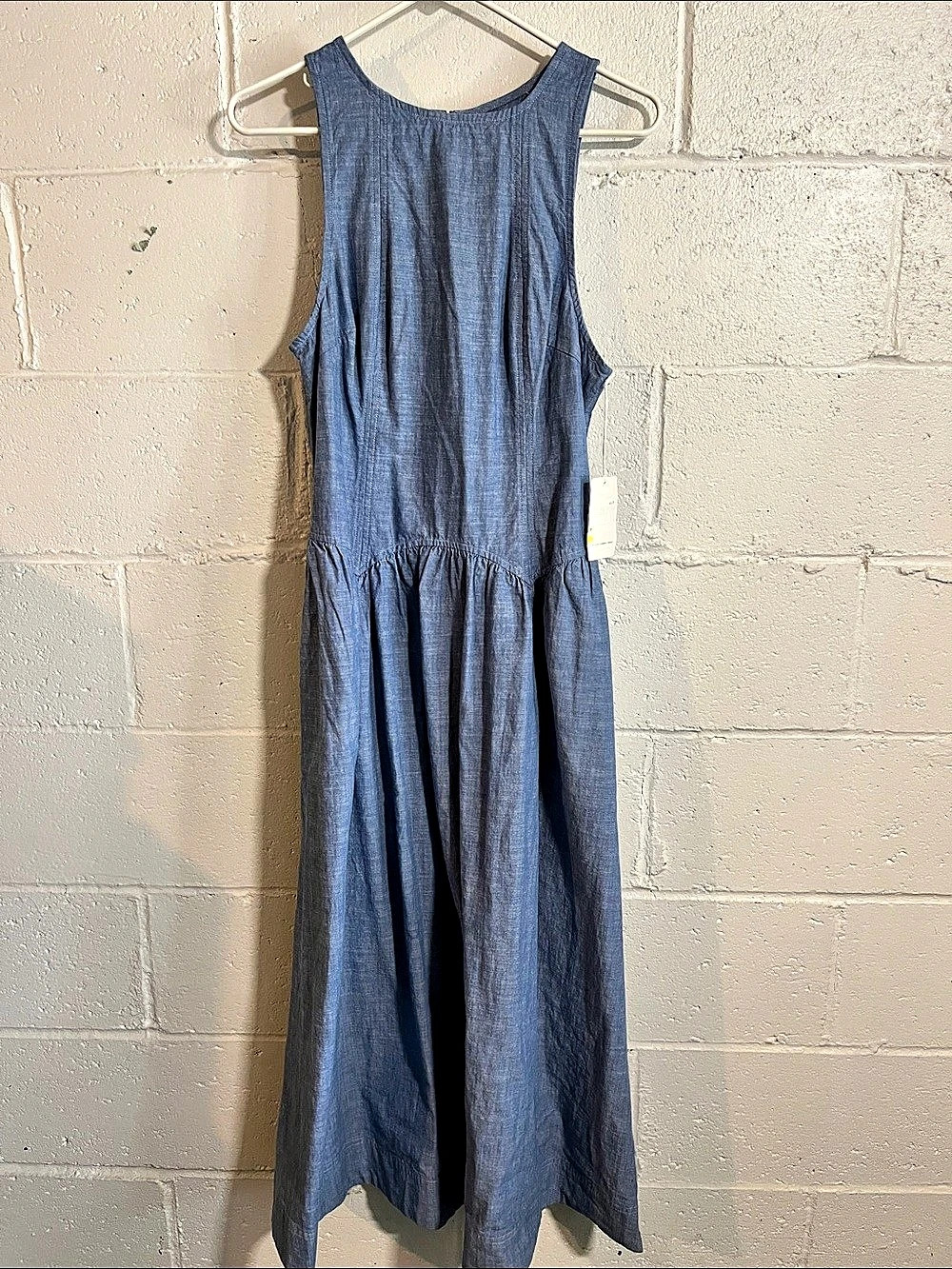 Free Assembly 100% Cotton Racer  Back Maxi Dress